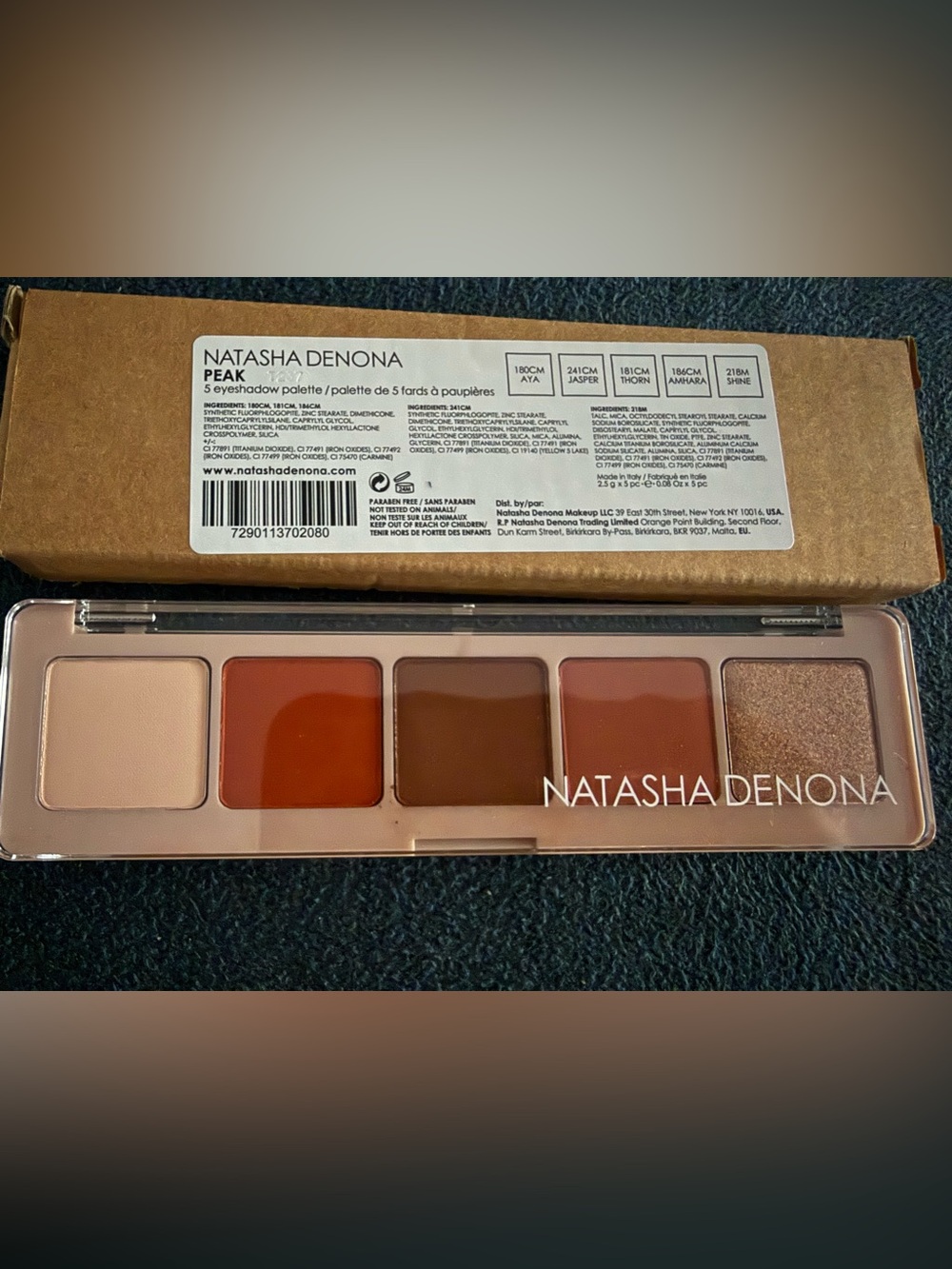 Natasha Denona 5-Shade  Eyeshadow Palette
